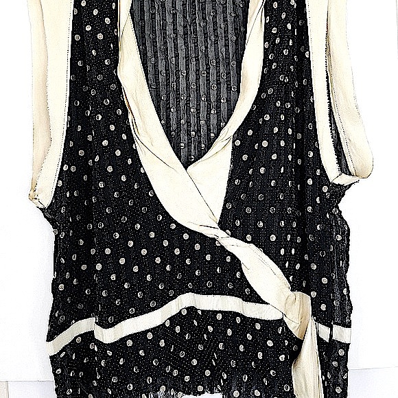 Marc Jacobs Silk Polka Dot Sleeveless Blouse - Picture 2 of 12